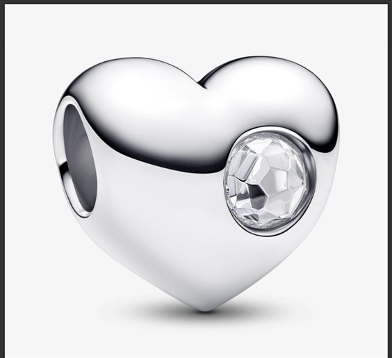 Charm Pandora Donna in Argento Cubic Zirconia 794161C04 - 794161C04